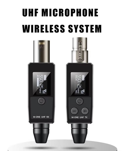 Microphones XLR Transmitter Receiver Signal Adapter