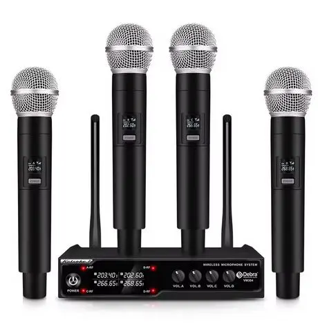 Debra VM304 4-channel wireless microphone system