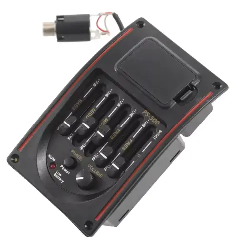 5-Band Acoustic Guitar EQ Preamp
